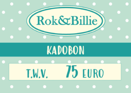 Kadobon € 75