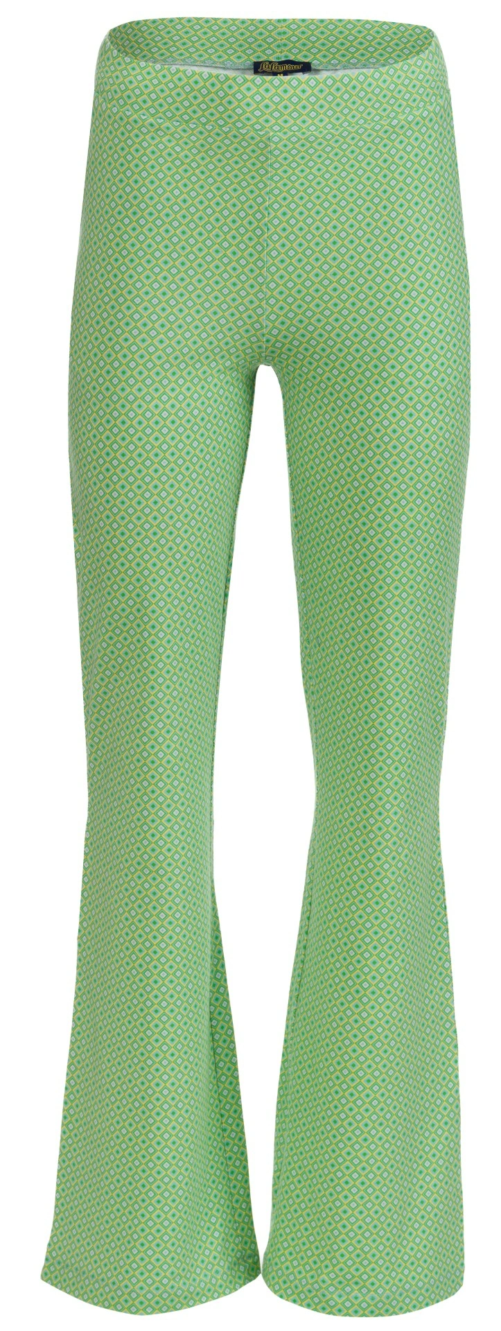 LaLamour flared pants "Lieke", mozaiek