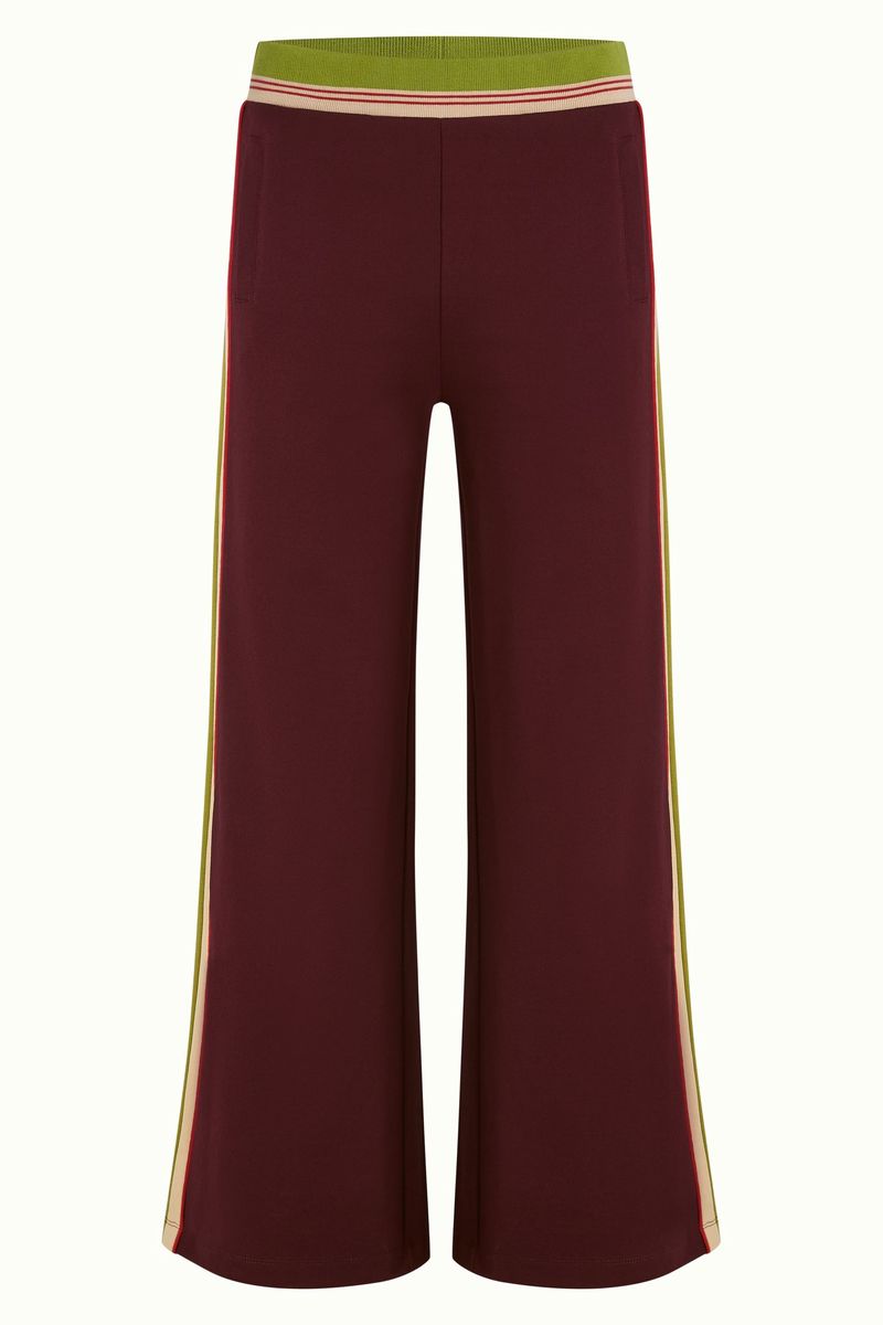 King Louie sweat pants "Daytona", porto red