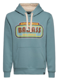 King Kerosin hoodie "Natural Born Bad Ass", grijsgroen