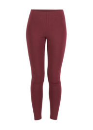 Blutsgeschwister legging "Totally Thermo Raisin Red"