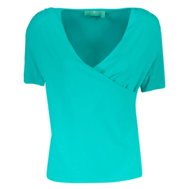 Bakery Ladies Drape Shirt Capri