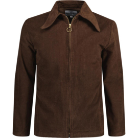 Madcap "Ziggy Beagle Collar Cord Shirt CB", brown