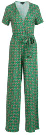 LaLamour jumpsuit "Diana", green flower