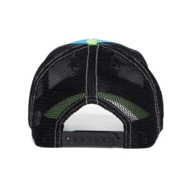 King Kerosin trucker cap "Honolulu", green&turquoise