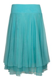 Lalamour Mesh Skirt Turquoise petticoat, LASU 20100