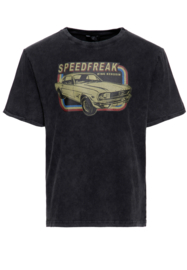 King Kerosin Shirt "Speed Freak", black