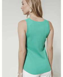 C'est Beau La Vie! tanktop "Elen", groen/turquoise