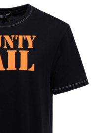 King Kerosin shirt "County Jail", black