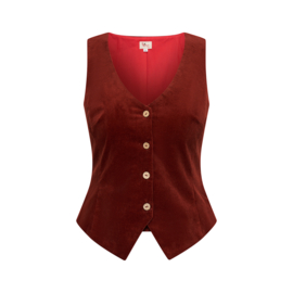 Heart "Assisi Gilet", red