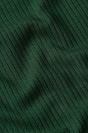 King Louie "Rollneck Top Uni Rib", Forest Green