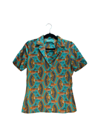 Bakery Ladies blouse "Aqua Marine"