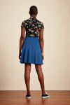 King Louie "Sofia Skirt Milano Crepe", Blue Dawn