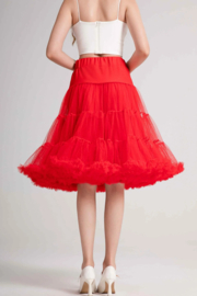 Dolly and Dotty "Fluffy Petticoat", red
