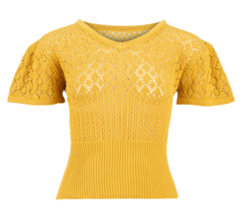 HeArt "Katrine Sweater", yellow