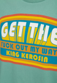 King Kerosin T Shirt "Get Out", blauw.