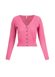 Blutsgechwister Cardigan Save The World Everything in Blush Hearts Dots