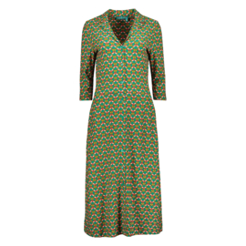 Bakery Ladies Polo Dress Tulsa Spinach