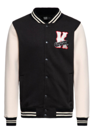 King Kerosin "College Sweat Jacket Speed Kings", black