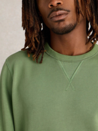 White Stuff "Crew Neck Sweat", mid green