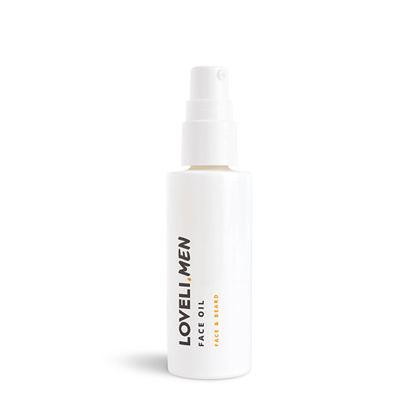 Loveli men Face & Beard oil, 30ml