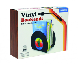 Gift Republic boekensteun "Vinyl"