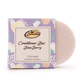 Beesha Conditioner-Bar Blue Berry, geschikt voor fijn haar