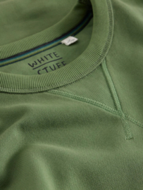 White Stuff "Crew Neck Sweat", mid green