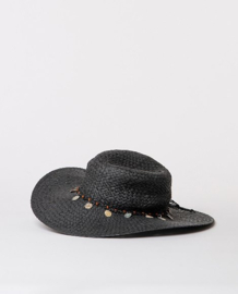 Surkana hoed in raffia stijl