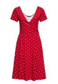 Queen Kerosin jurk "Polka&Dots". QKU3-6020