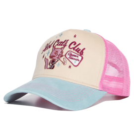 Queen Kerosin trucker cap "We can do it", pink