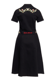 Queen Kerosin "Damen Swing Dress", black