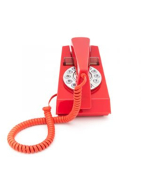 GPO telefoon Trim retro jaren ‘60, druktoetsen, rood
