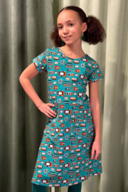 CissiochSelma Asta Mini Dress, TV Turkos