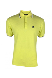 Trojan " Twin Tipped Textured Polo", pistachio