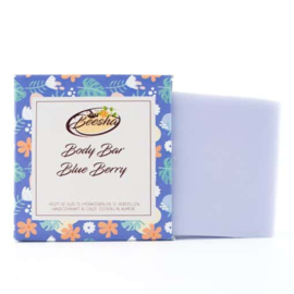 Beesha Body Bar Blue Berry, 120 gram