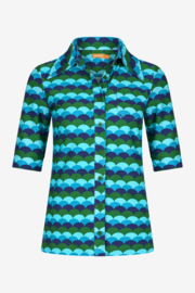 Tante betsy "Button Shirt", scale green