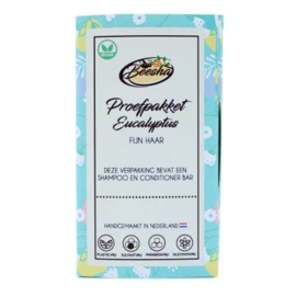 Proefpakket Eucalyptus Duo. Geschikt voor fijn haar