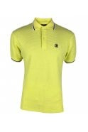 Trojan " Twin Tipped Textured Polo", pistachio