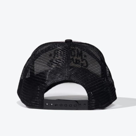 King Kerosin Trucker Cap "Motor Garage", zwart