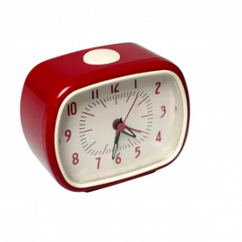 Rex London retro wekker, rood