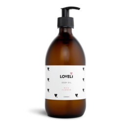 Loveli Body Oil Rice Flower