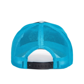 King Kerosin trucker cap "Ace Racer", Black & Blue