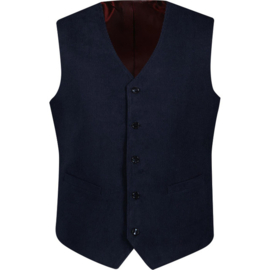 Madcap "Manero Retro 70s Cord Waistcoat", Navy