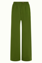 King Louie "Fintan Pants Milano Crepe", Olive Green