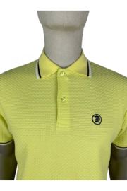 Trojan " Twin Tipped Textured Polo", pistachio