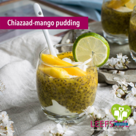 Chiazaad-mango pudding