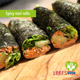 Spicy nori rolls