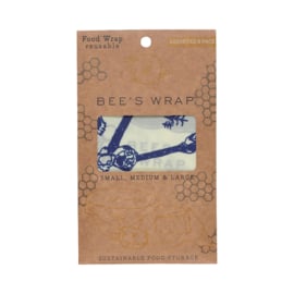 Bee's wrap 3-pack Assorted "Bees & Bears"