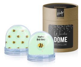 Wonder Dome snowglobe Happy Bee-Day